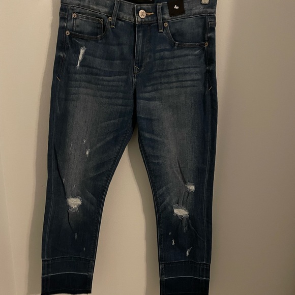 Express ankle super skinny nwt dark wash denim 4s